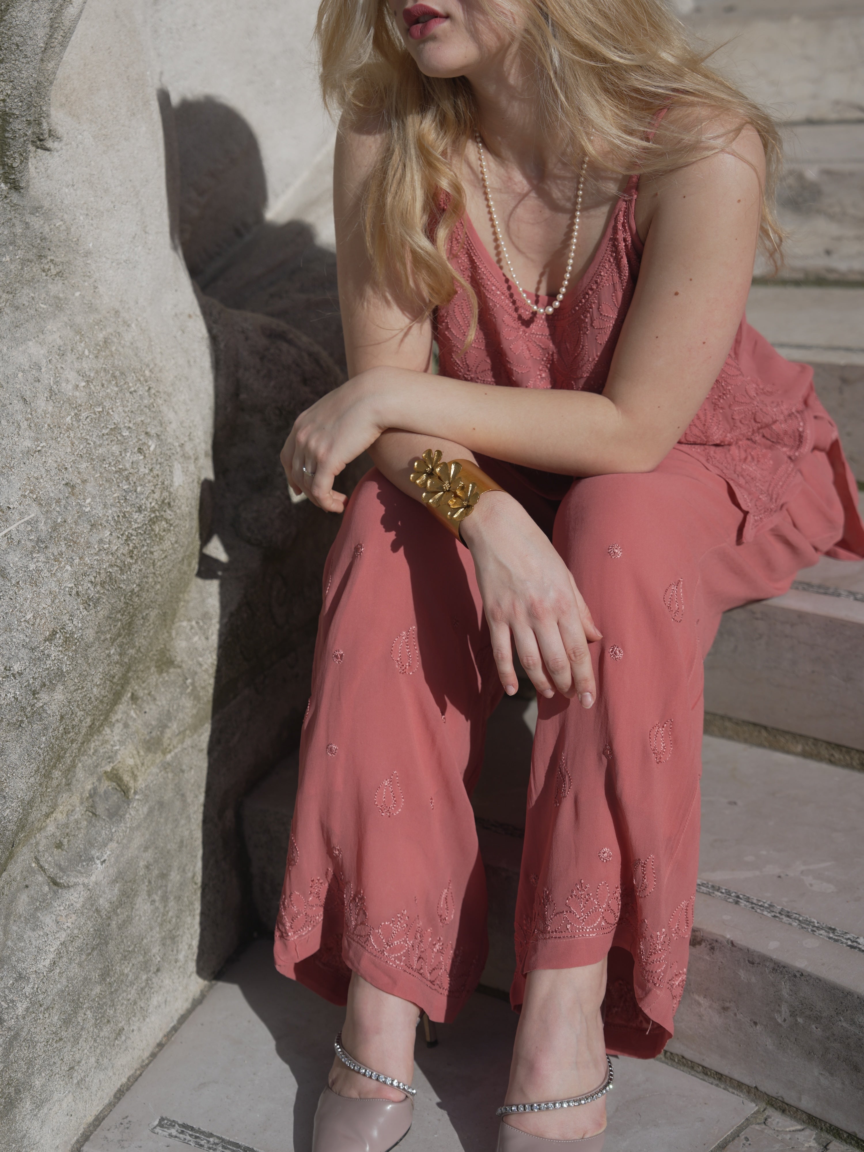 Chèrie Co-ord set in Pink