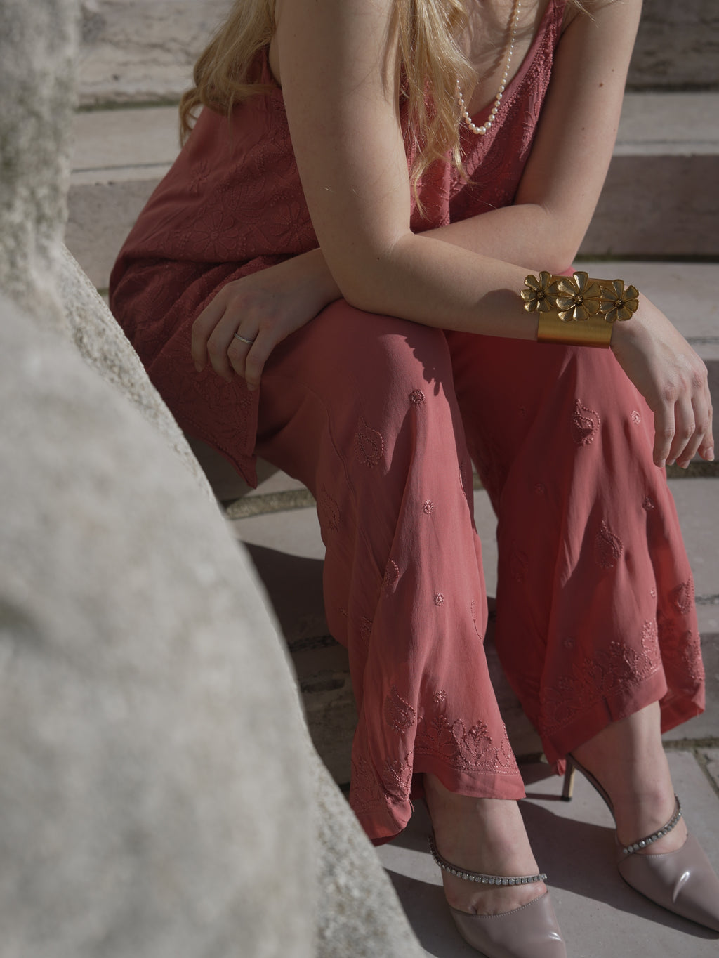 Chèrie Co-ord set in Pink