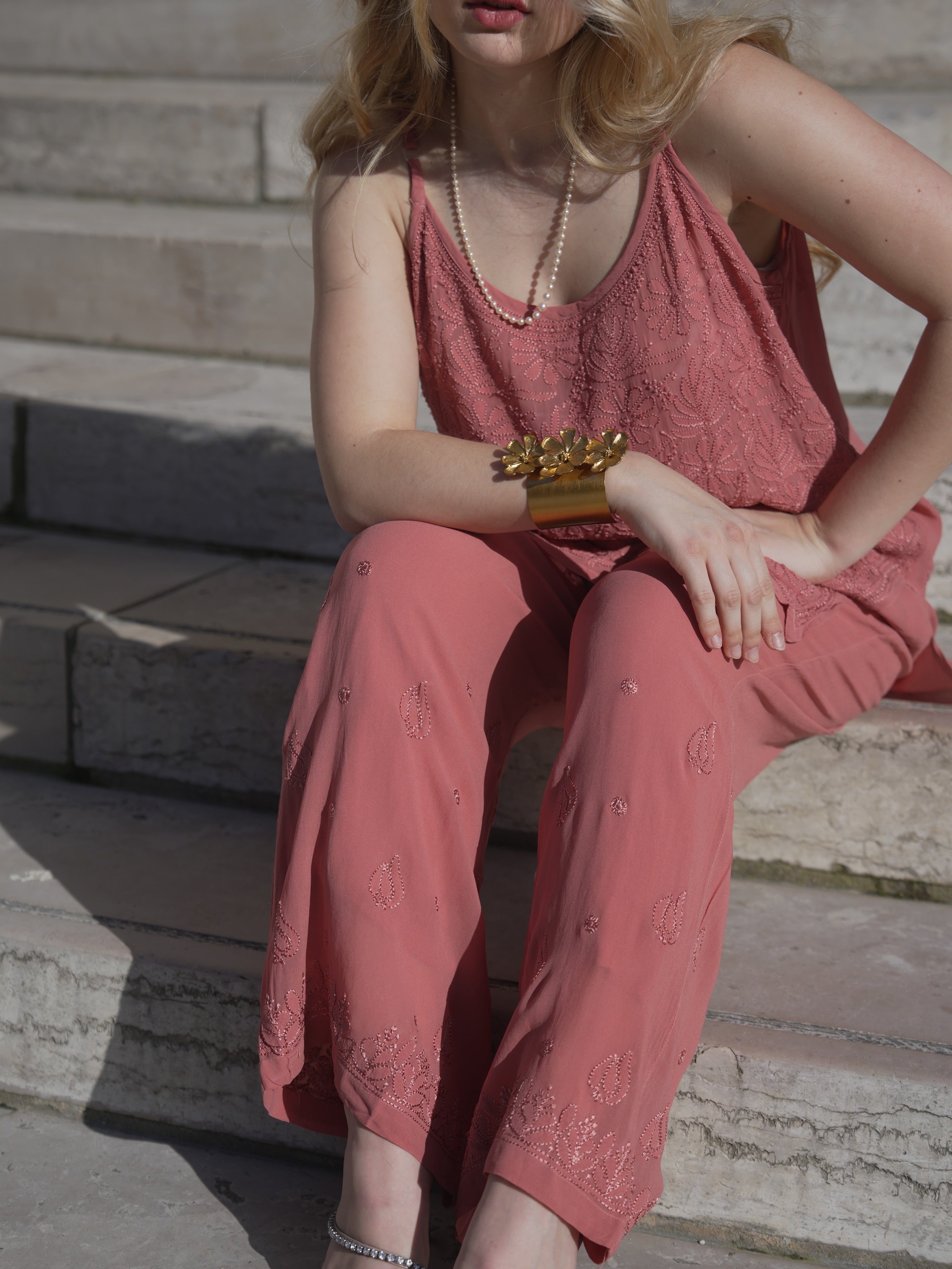 Chèrie Co-ord set in Pink