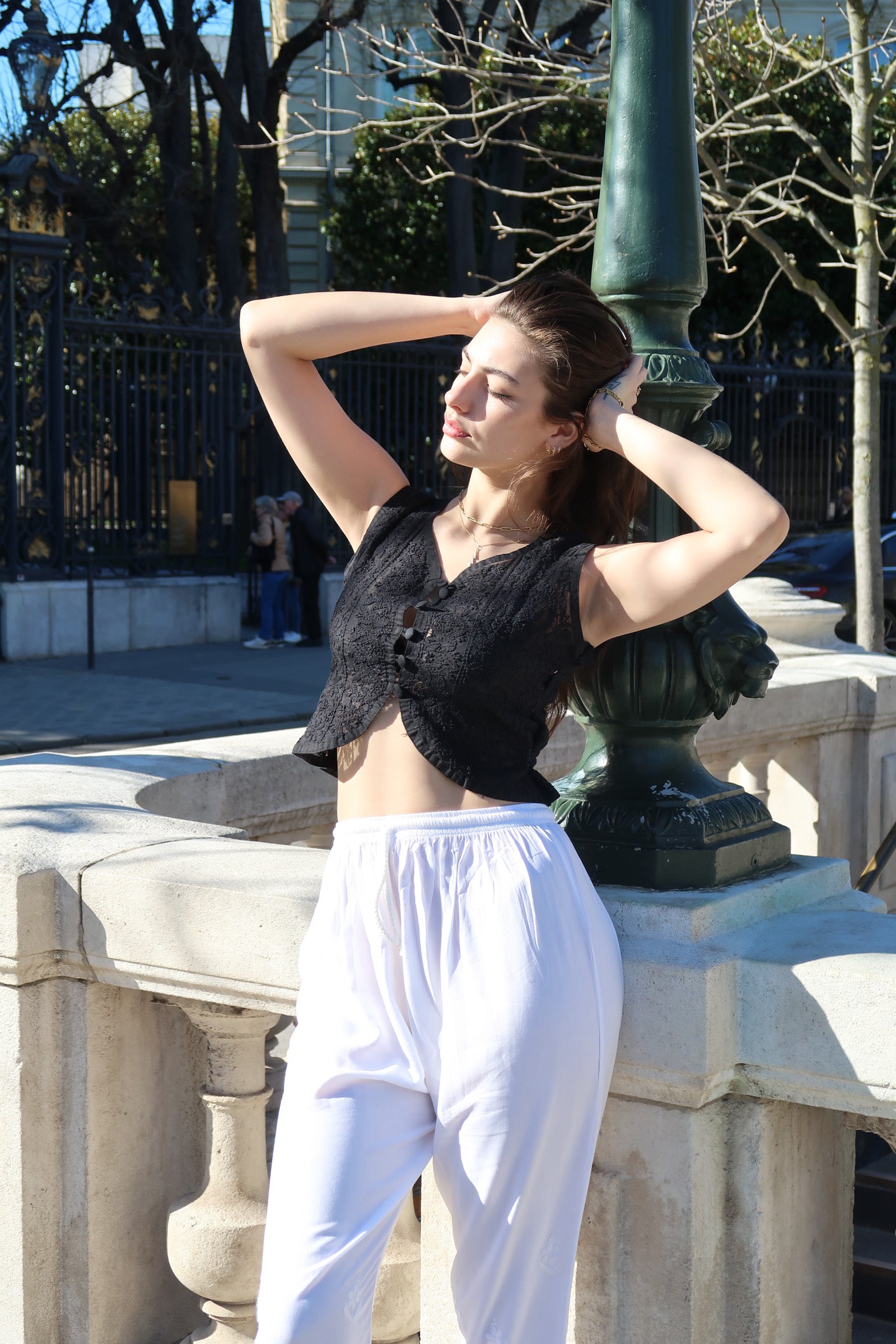 Rivoli Chikankari Top