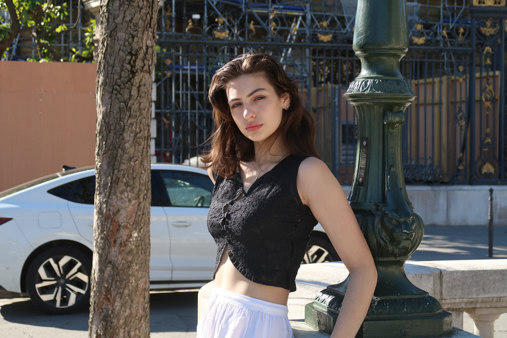 Rivoli Chikankari Top